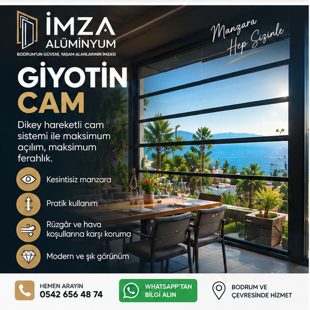 Giyotin cam sistemi